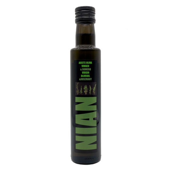 NIAN Olivenöl "Rosmarin" Aromaöl 250 ml Flasche